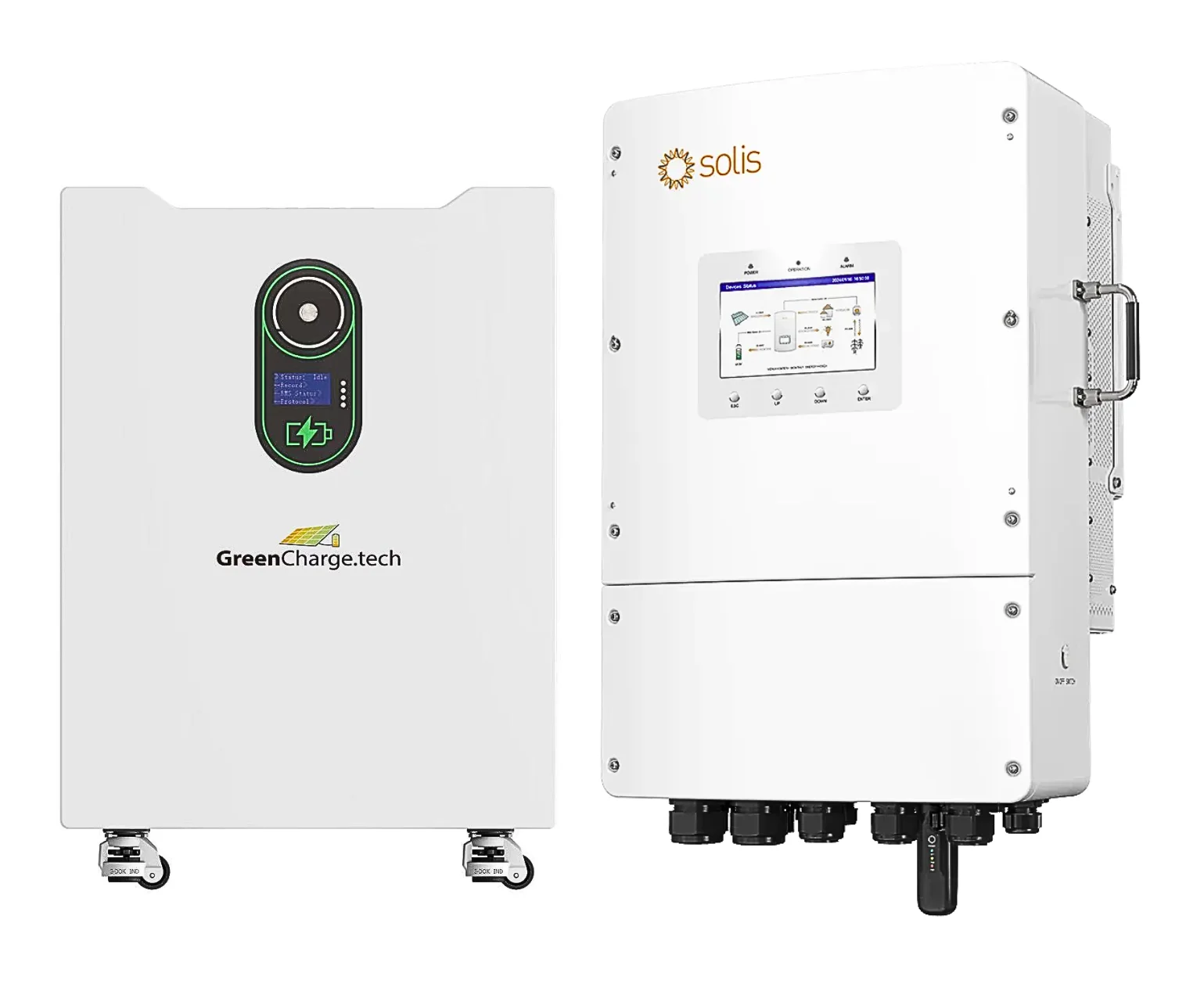 Solis hybridinverter og GreenChargeTech batteri