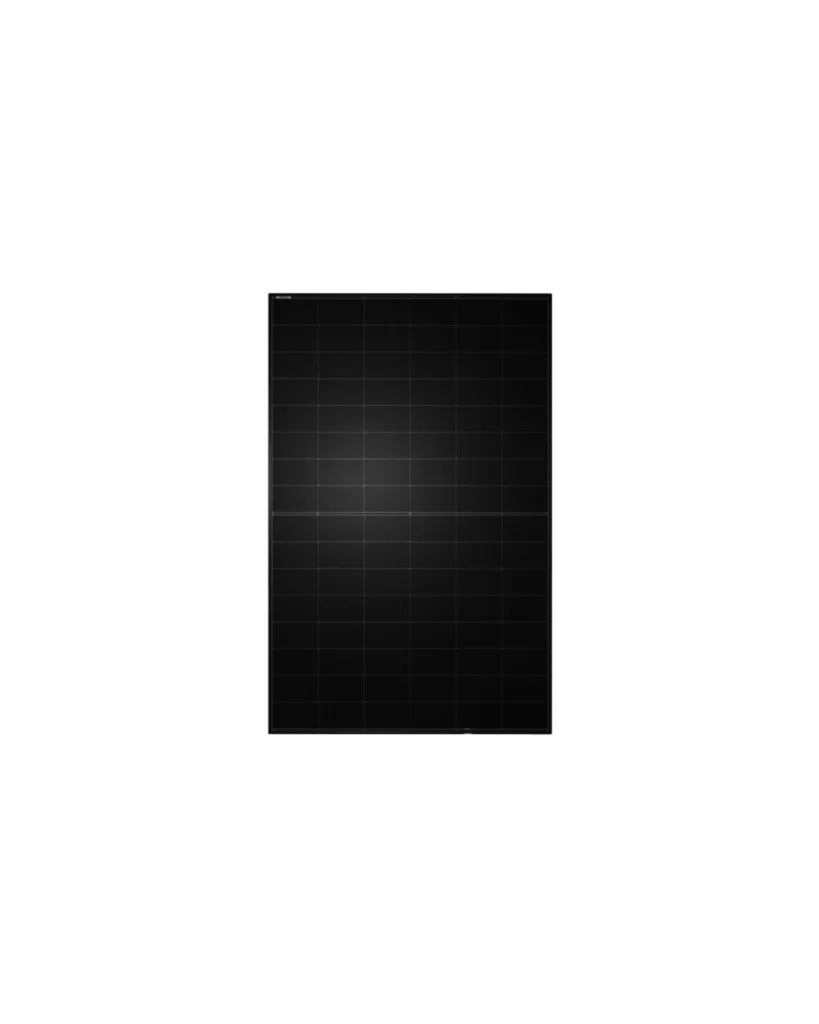 Helsort solcellepanel, produktfoto